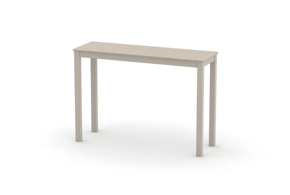 18"x54" Rectangular MGP Slat Top Parson Table By Telescope Casual