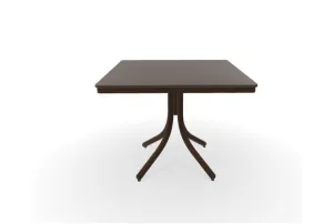 36" Square MGP Slat Top Table By Telescope