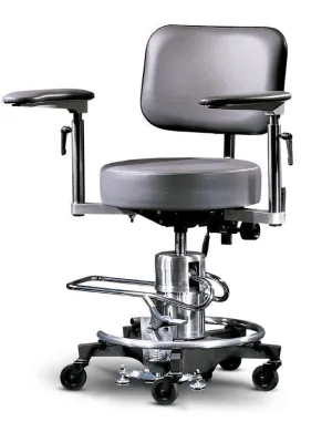 558 Surgical Hydraulic Stool w/ Floor Lock