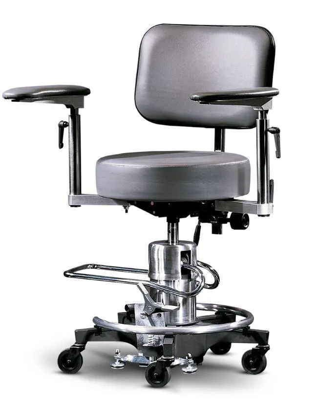 558 Surgical Hydraulic Stool w/ Floor Lock
