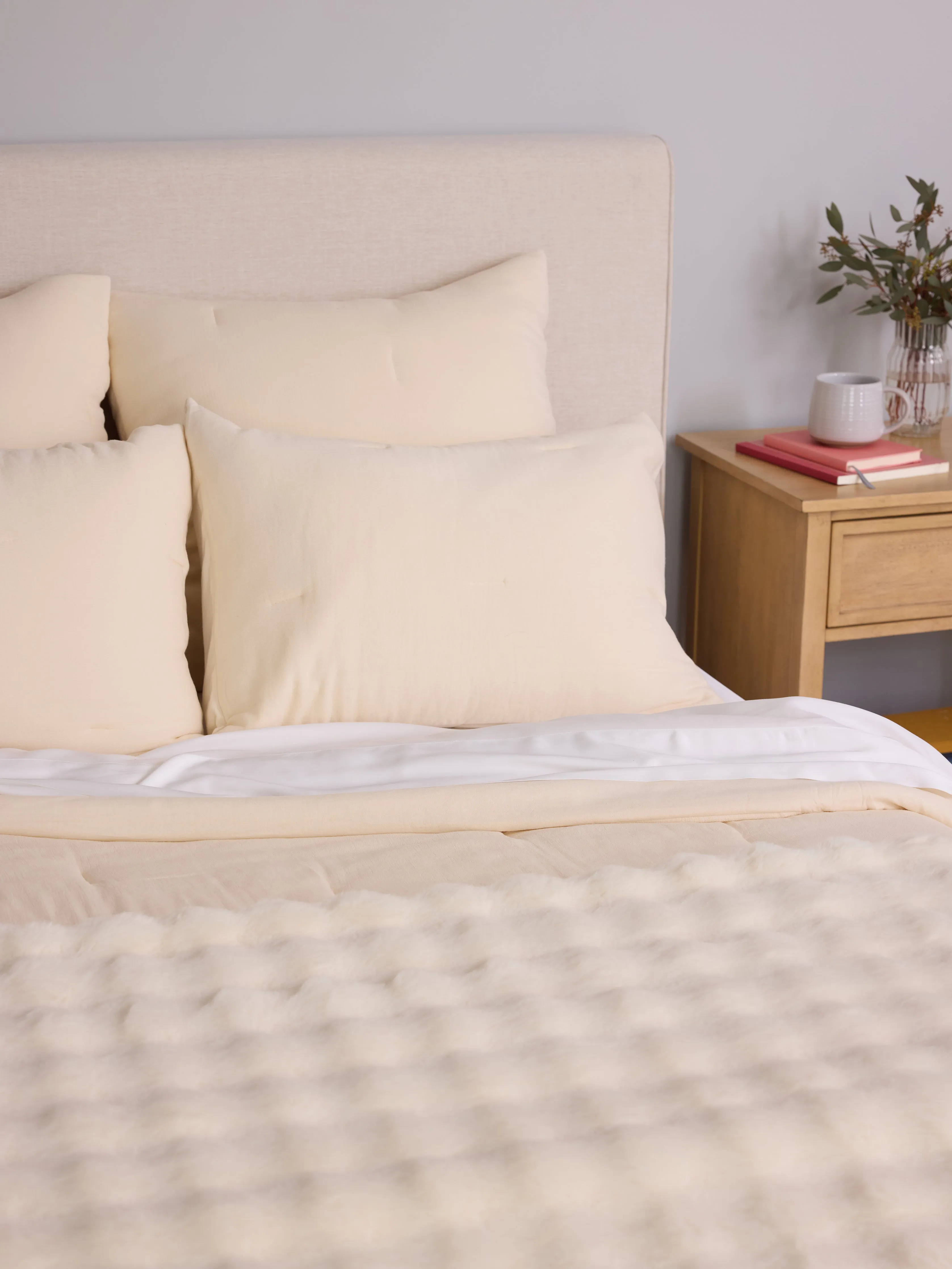 Aire Bamboo Puckered Shams