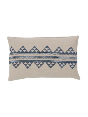 Anguri Band Indigo Decorative Pillow Cover