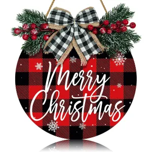Babymoon Christmas Wooden Wreth | Decorative Ad-ons | Photography Prop | Wall Hanging