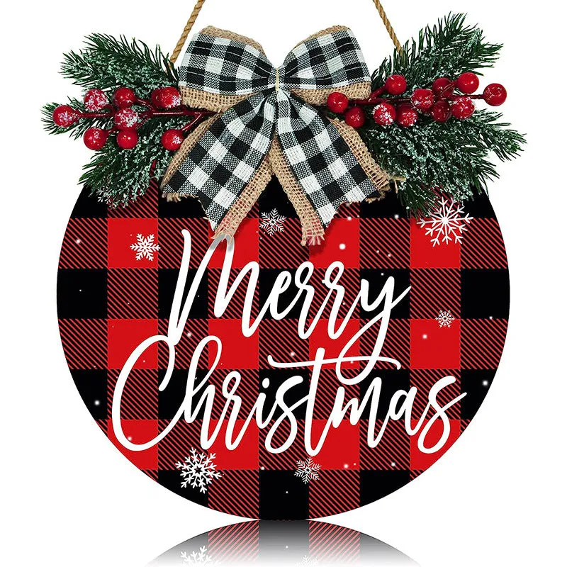 Babymoon Christmas Wooden Wreth | Decorative Ad-ons | Photography Prop | Wall Hanging