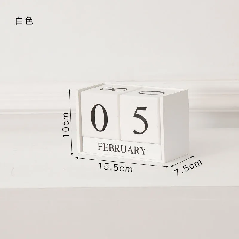 Babymoon Milestone Timeline Wooden Calendar Blocks | Add-ons | Baby Photoshoot Props|  White