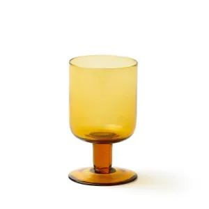 Bloom Wine Glass (Amber)