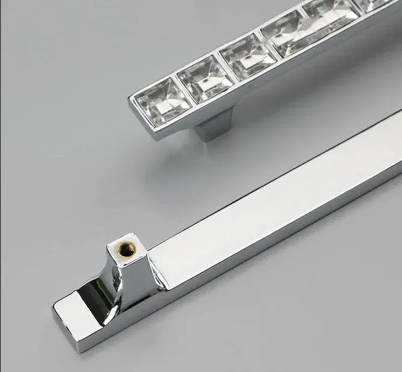 Crystal Cabinet Handles for Furniture