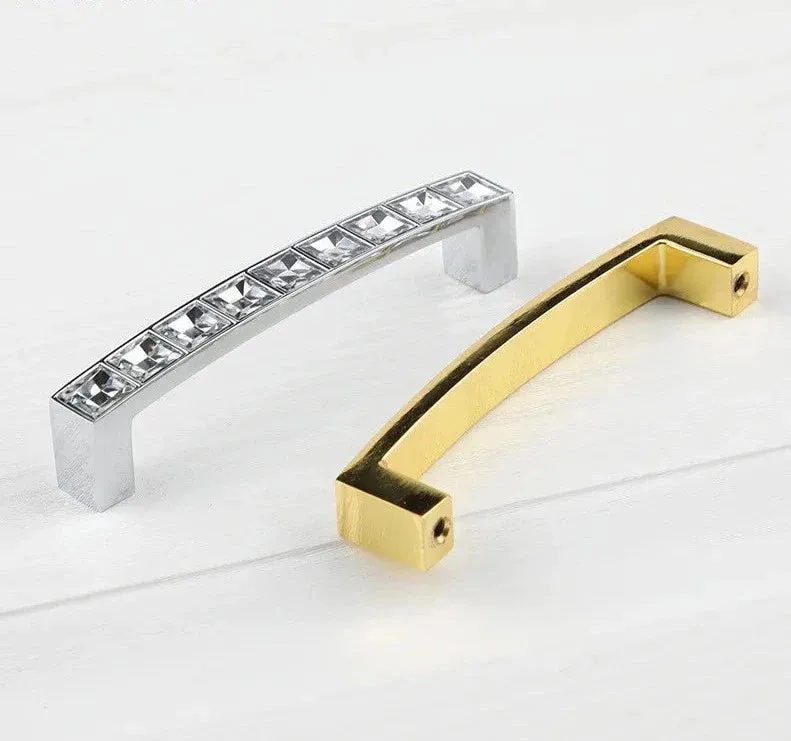 Crystal Cabinet Handles for Furniture