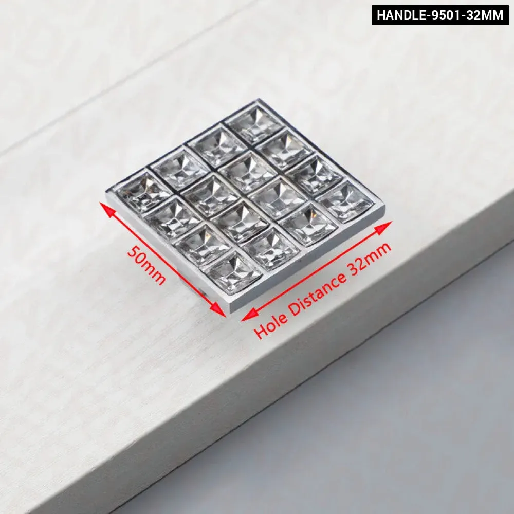 Crystal Cabinet Handles for Furniture