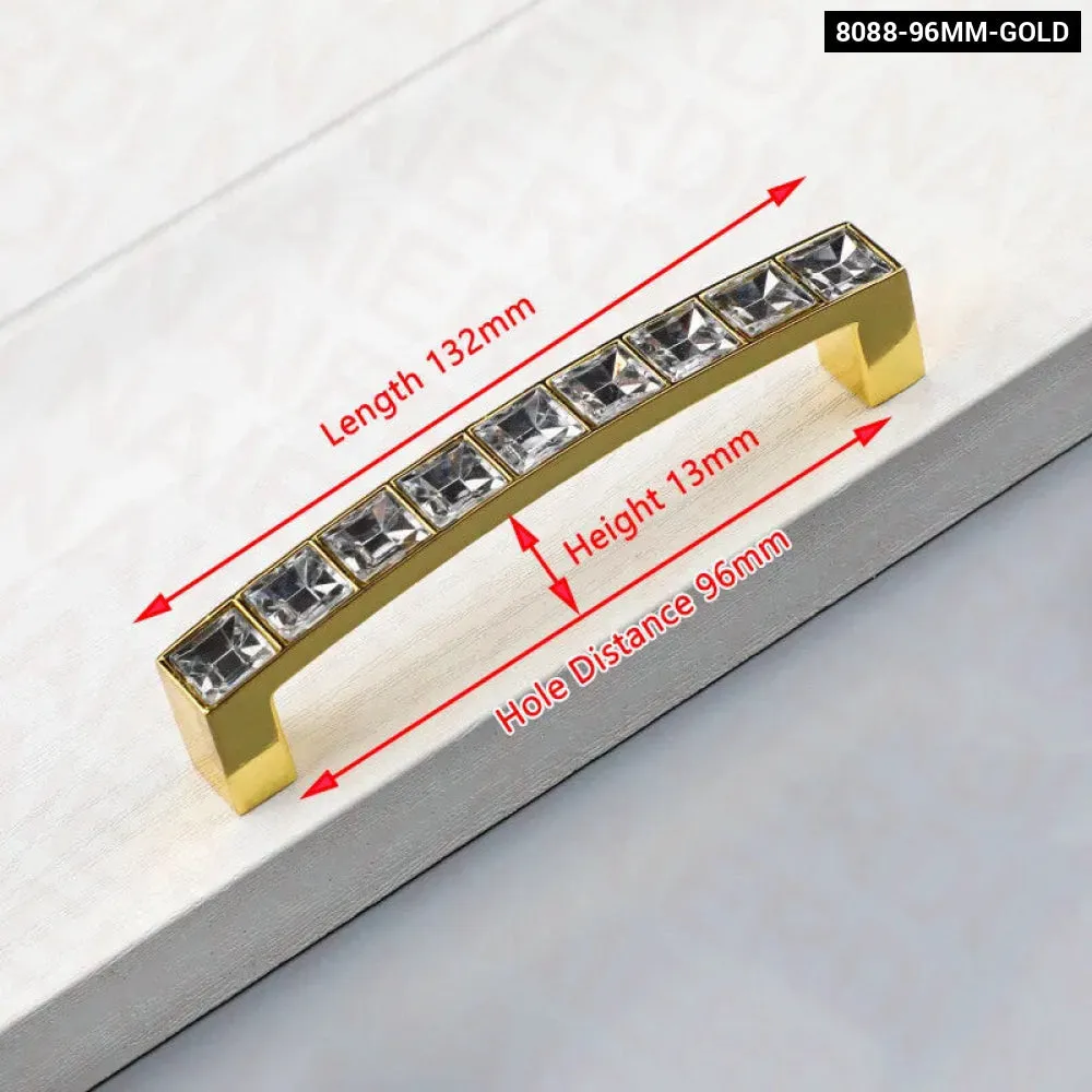 Crystal Cabinet Handles for Furniture
