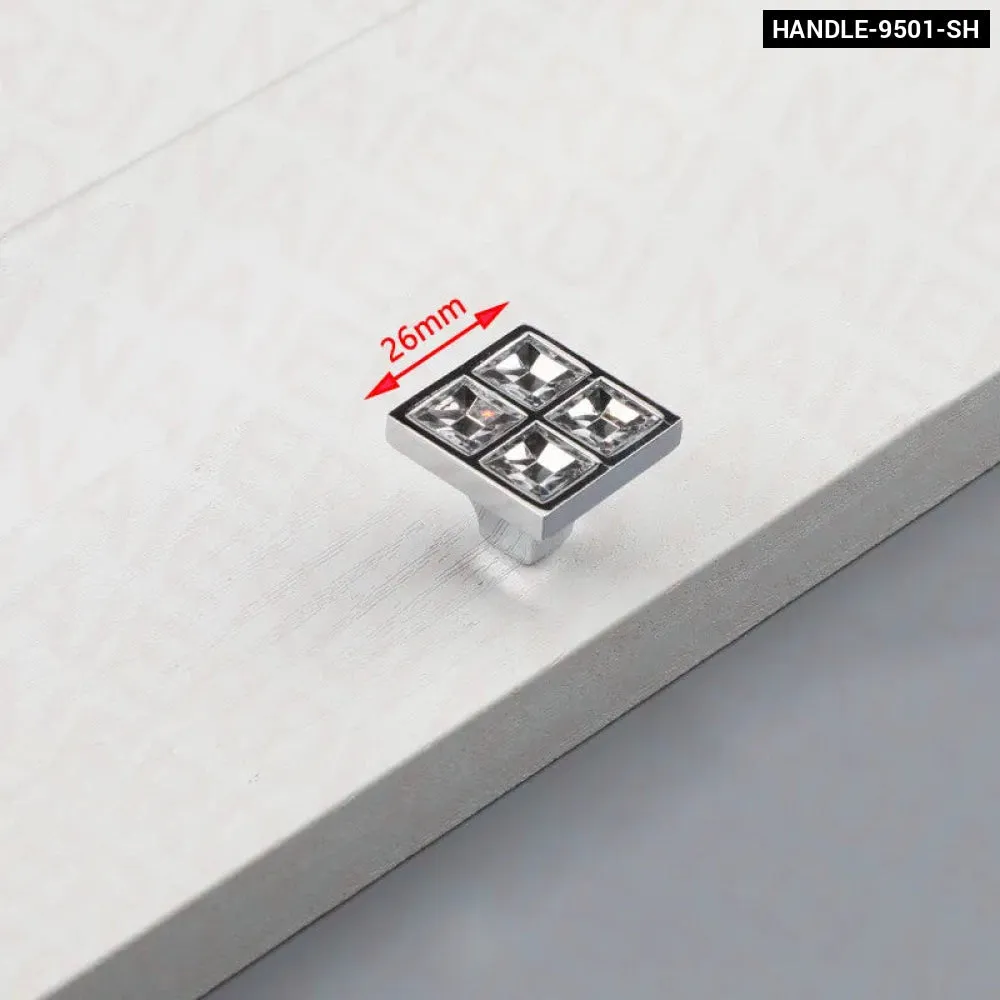 Crystal Cabinet Handles for Furniture