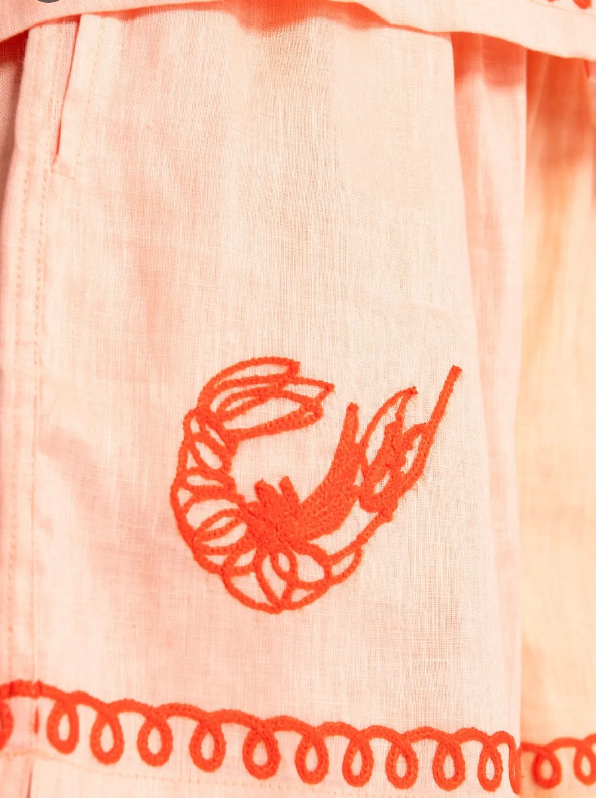 EM ON HOLIDAY~ Embroidered resort shirt