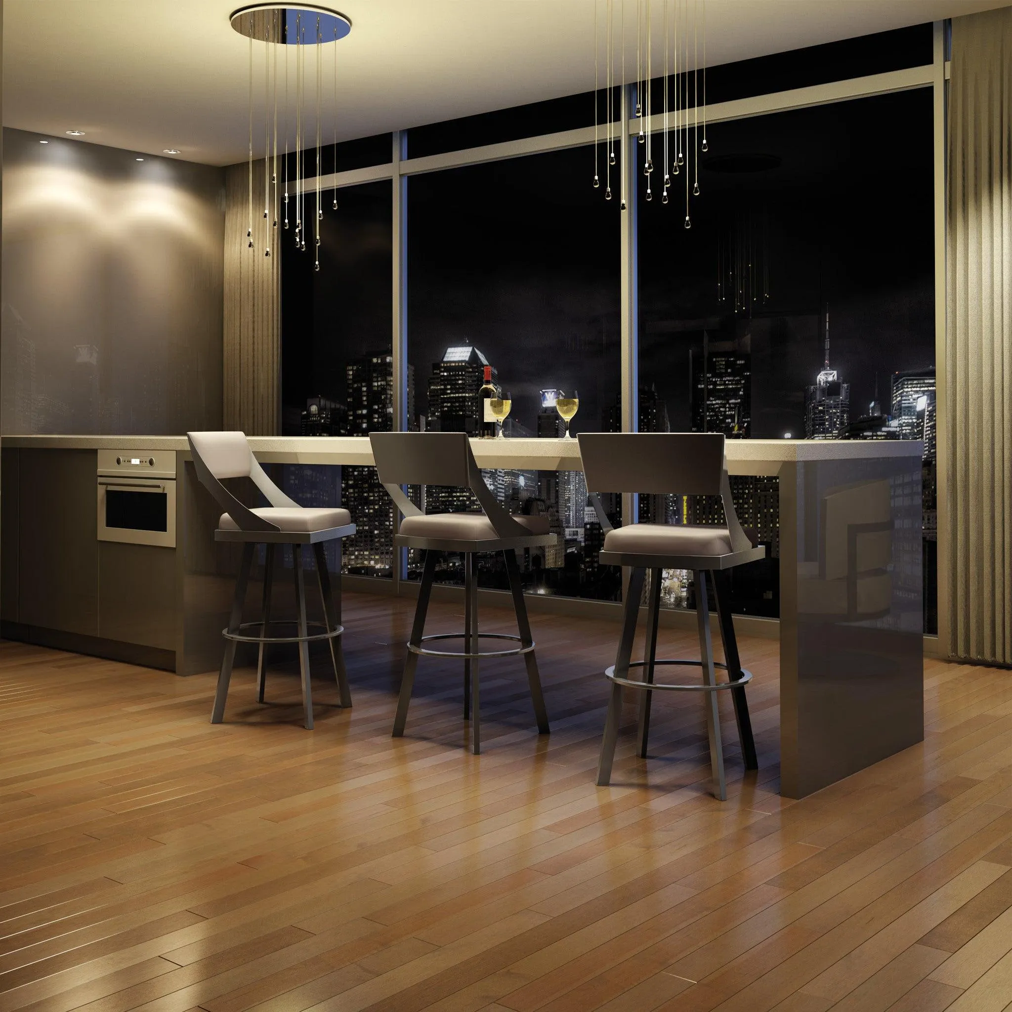 Fame swivel stool