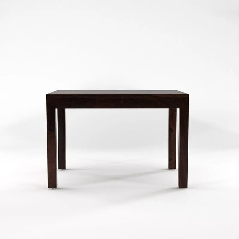 FURNESHO Solid Sheesham Wood Dining Room Sets 4 Seater Dining Table with 4 Chairs for Dining Room, Living Room, Kitchen, Hotel, Restaurant, Cafeteria (Walnut Finish)