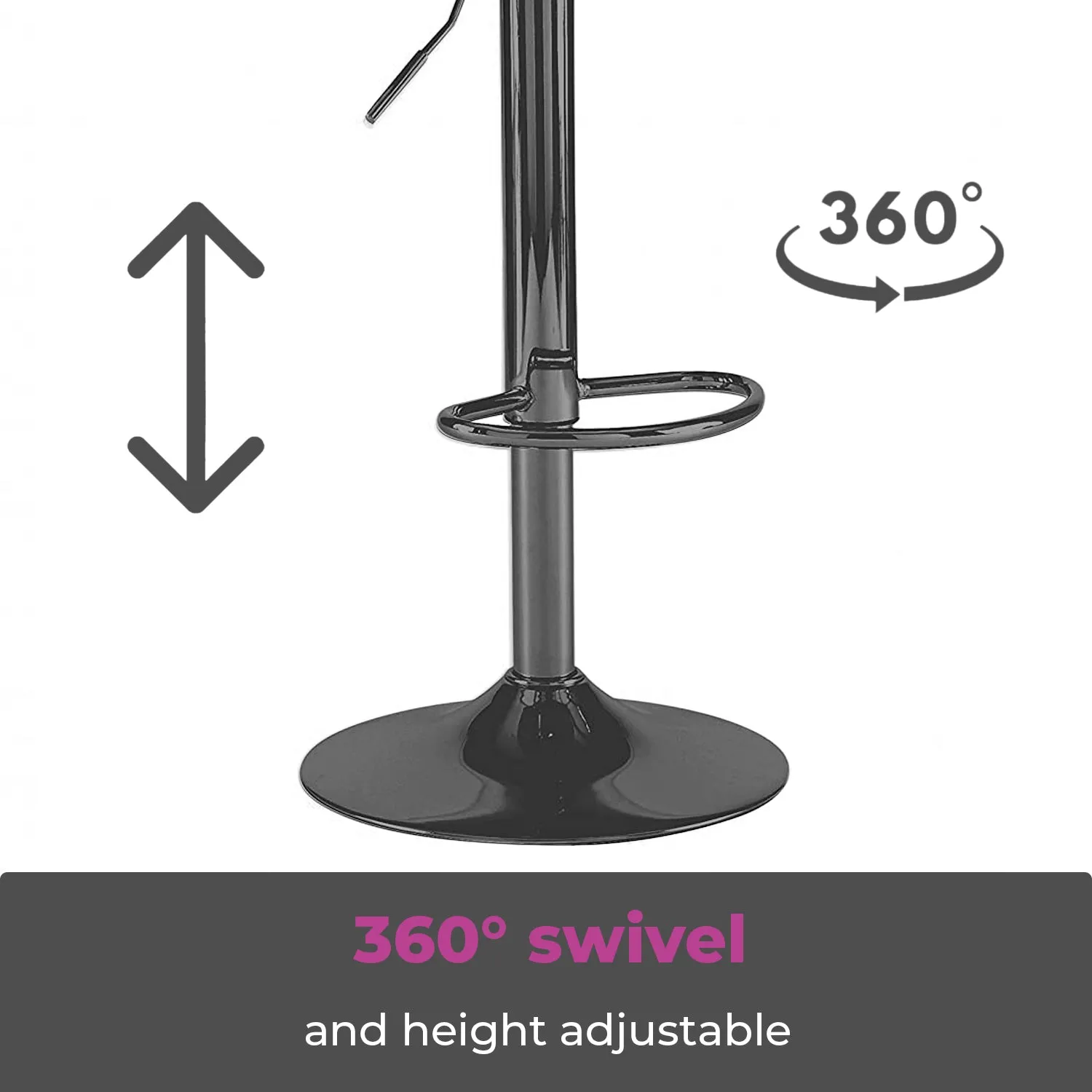 Grey Fabric Bar Stools