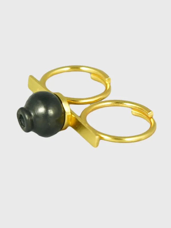 Kalash Ring Black