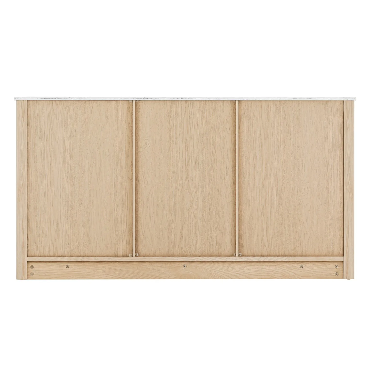 Marble Style Buffet Sideboard, Storage Drawers - Artiss