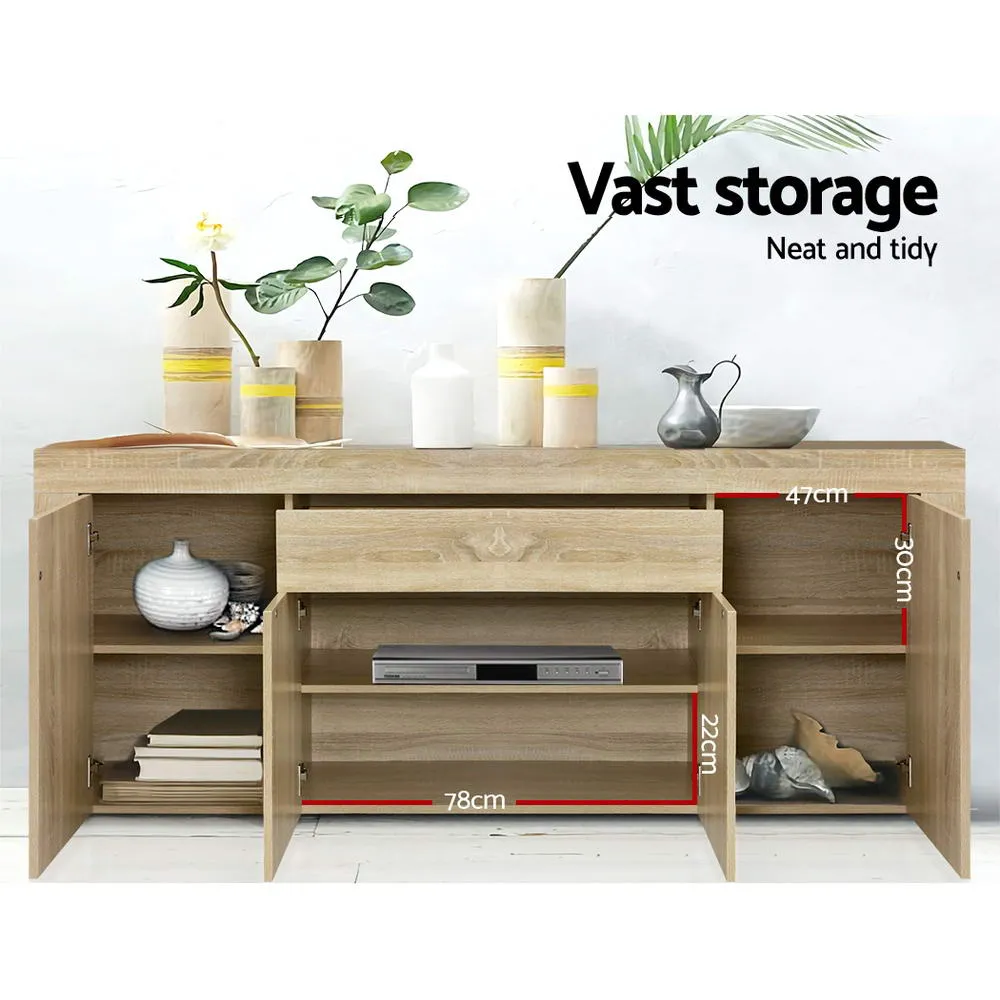 Modern Oak Buffet Sideboard with Storage - Artiss
