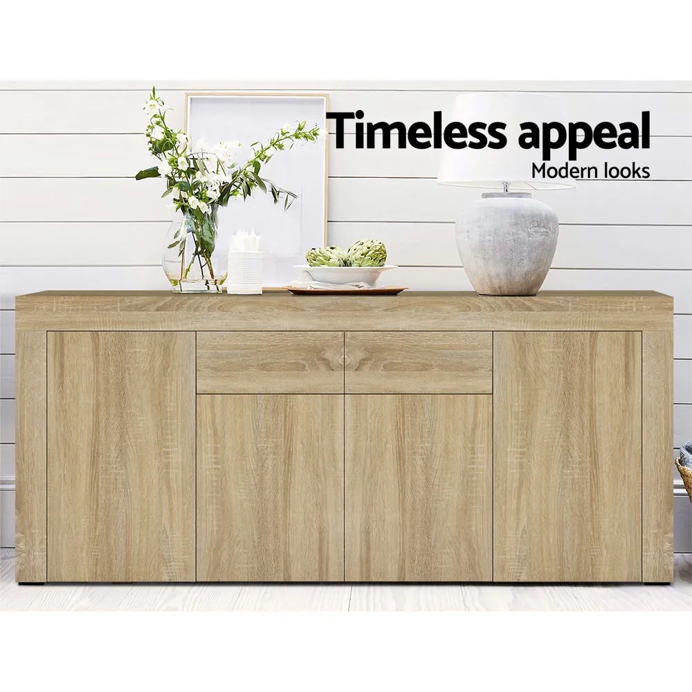 Modern Oak Buffet Sideboard with Storage - Artiss
