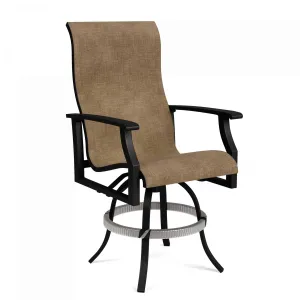 Newport Sling Swivel Balcony Barstool