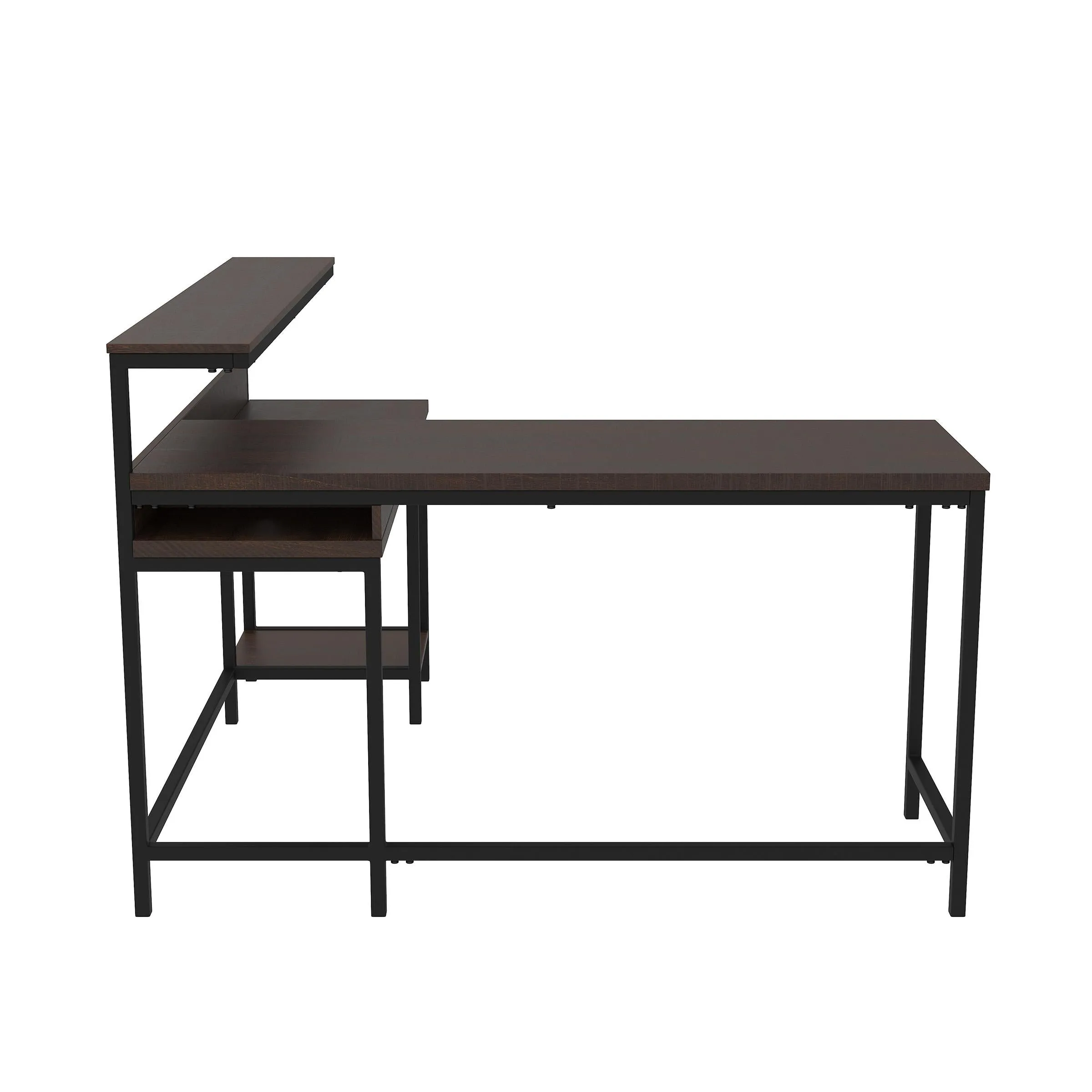 Signature Design by Ashley Camiburg H283-24 L-Desk with Storage