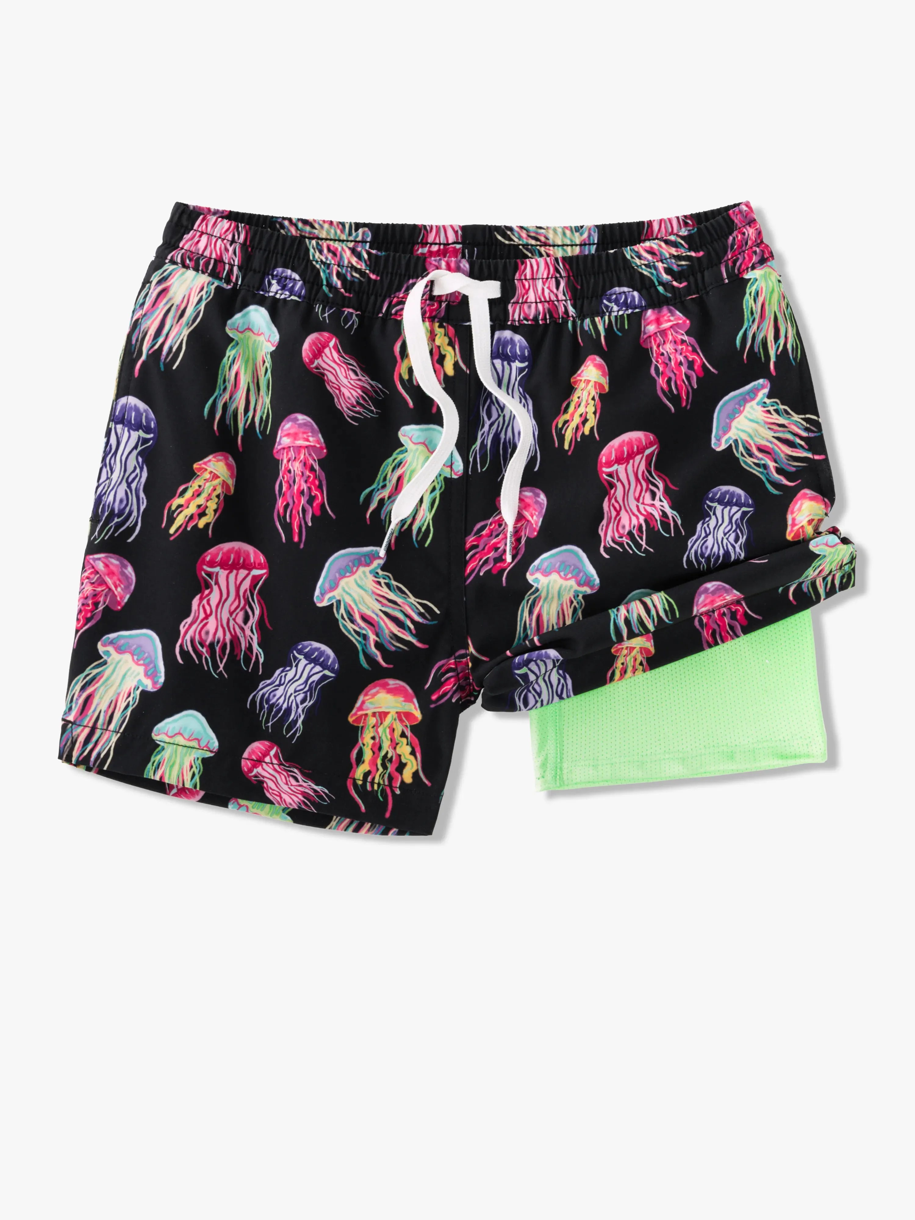 The Don't Be Jellies (Boys Lined Classic Swim Trunk- Shorter)