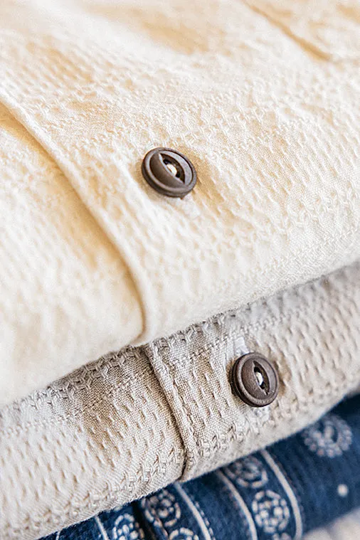 The Wrench Jacquard Stripe - Ivory