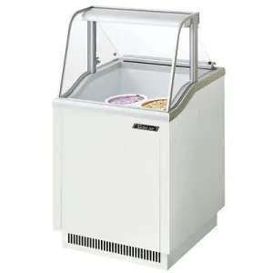 Turbo Air TTIDC-26W-N White Ice Cream Dipping Cabinets